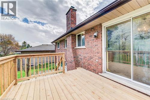 28 Wordsworth Place, Kitchener, ON - Outdoor With Deck Patio Veranda With Exterior