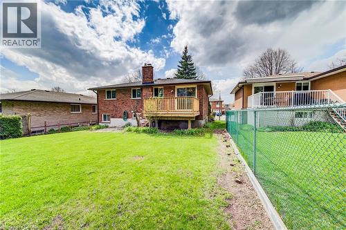 28 Wordsworth Place, Kitchener, ON - Outdoor With Deck Patio Veranda
