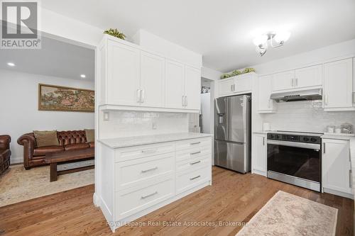 4119 Continental Drive, Burlington, ON - Indoor Photo Showing Kitchen With Stainless Steel Kitchen