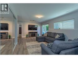 Living area on the lower level - 
