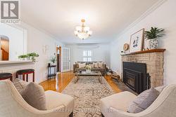 Fireplace focal point in LIving room - 