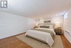 Virtually staged Basement bedroom #4 - 