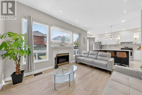154 Thicket Crescent, Pickering, ON - Indoor Photo Showing Living Room With Fireplace