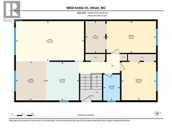 Main floor plan side 2, side one is mirror image - 