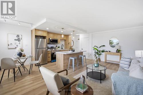 101 - 1950 Kennedy Road, Toronto, ON - Indoor Photo Showing Living Room