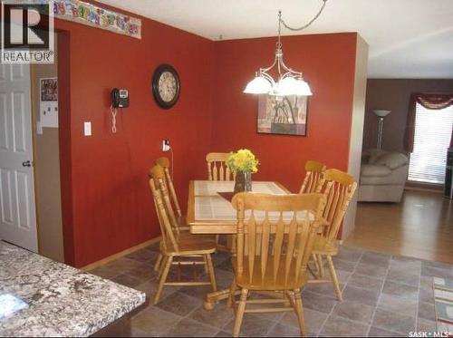 1101 109Th Avenue, Tisdale, SK - Indoor Photo Showing Dining Room