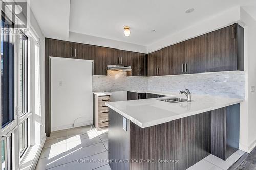 17 - 185 Veterans Drive, Brampton, ON - Indoor Photo Showing Kitchen With Double Sink With Upgraded Kitchen