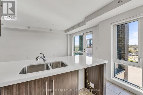 17 - 185 Veterans Drive, Brampton, ON - Indoor Photo Showing Kitchen With Double Sink