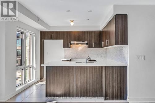 17 - 185 Veterans Drive, Brampton, ON - Indoor Photo Showing Kitchen With Double Sink
