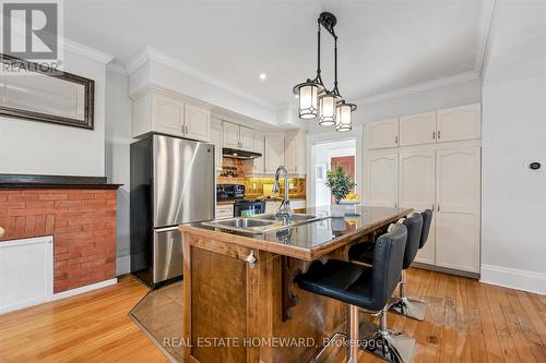 265 Dolph Street N, Cambridge, ON - Indoor Photo Showing Kitchen With Double Sink
