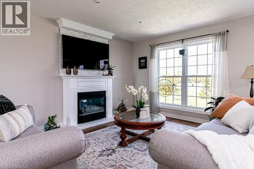 32A Haldimand Trail, Dunnville, ON - Indoor Photo Showing Living Room With Fireplace