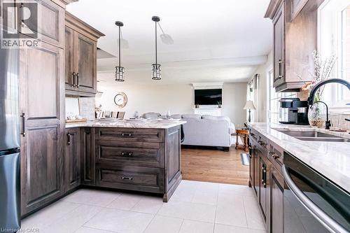 32A Haldimand Trail, Dunnville, ON - Indoor Photo Showing Kitchen With Double Sink