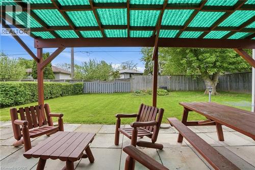 34 Beaconsfield Drive, Hamilton, ON - Outdoor With Deck Patio Veranda With Backyard