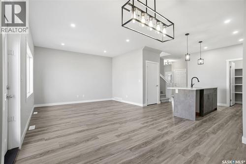 815 Brighton Boulevard, Saskatoon, SK - Indoor Photo Showing Kitchen With Upgraded Kitchen