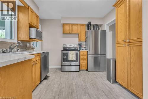240 Elliott Street, Cambridge, ON - Indoor Photo Showing Kitchen With Double Sink
