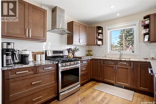 1003 Dewdney Street, Indian Head, SK - Indoor Photo Showing Kitchen With Upgraded Kitchen