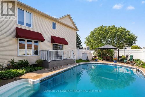 277 Mceachern Crescent, Ottawa, ON - Outdoor With In Ground Pool With Deck Patio Veranda