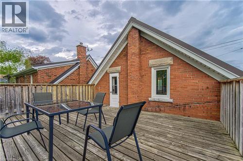 156 Glasgow Street, Kitchener, ON - Outdoor With Deck Patio Veranda With Exterior