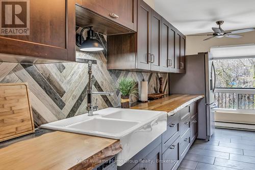 119 - 49 Rhonda Road, Guelph (Willow West/Sugarbush/West Acres), ON - Indoor Photo Showing Kitchen With Double Sink