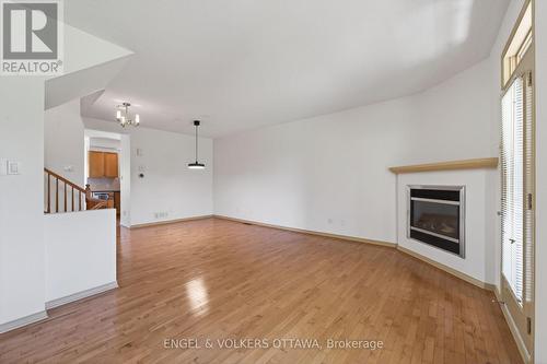 27 Briarway Private, Ottawa, ON - Indoor With Fireplace