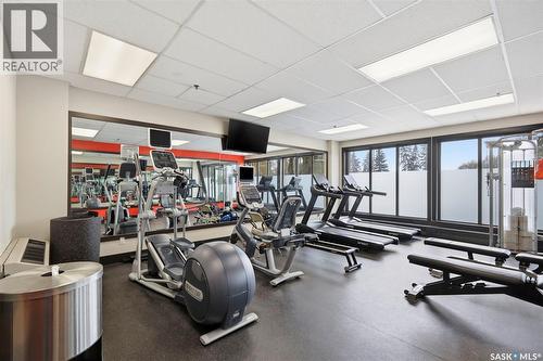 1670 424 Spadina Crescent E, Saskatoon, SK - Indoor Photo Showing Gym Room