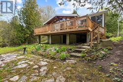 Basement access under deck - 