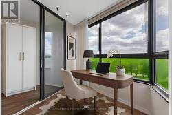 Solarium as Office - Virtually Staged - 