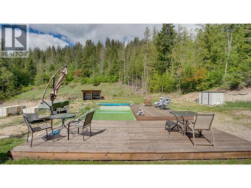 48 Stroulger Road, Enderby, BC - Outdoor With Deck Patio Veranda