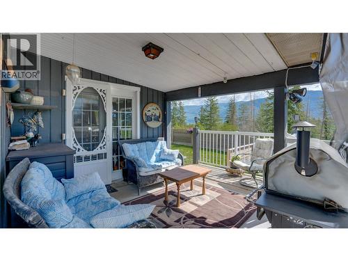 48 Stroulger Road, Enderby, BC - Outdoor With Deck Patio Veranda