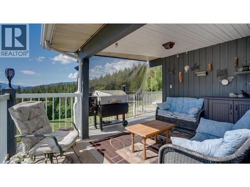 48 Stroulger Road, Enderby, BC - Outdoor With Deck Patio Veranda With Exterior