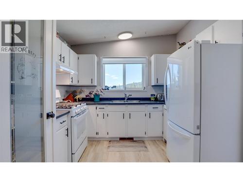 48 Stroulger Road, Enderby, BC - Indoor Photo Showing Kitchen With Double Sink