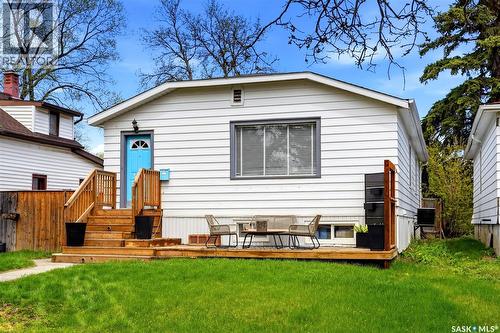 3410 Mccallum Avenue, Regina, SK - Outdoor With Deck Patio Veranda With Exterior