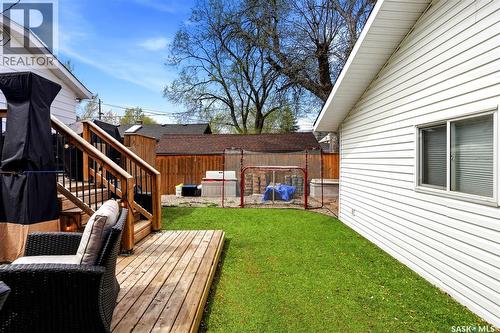 3410 Mccallum Avenue, Regina, SK - Outdoor With Deck Patio Veranda With Exterior