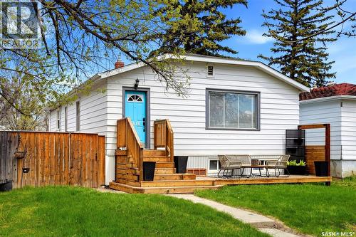 3410 Mccallum Avenue, Regina, SK - Outdoor With Deck Patio Veranda
