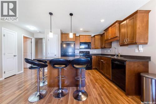 2 547 East Hampton Boulevard, Saskatoon, SK - Indoor Photo Showing Kitchen With Double Sink