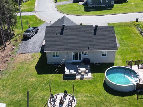 Photo aérienne - 208 Av. Roy, Saint-Jules, QC - Outdoor With Above Ground Pool