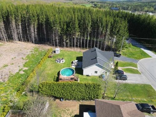 Photo aérienne - 208 Av. Roy, Saint-Jules, QC - Outdoor With Above Ground Pool With View