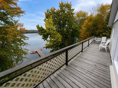 Terrasse - 1313 Mtée Larouche O., Saint-André-Avellin, QC - Outdoor With Body Of Water