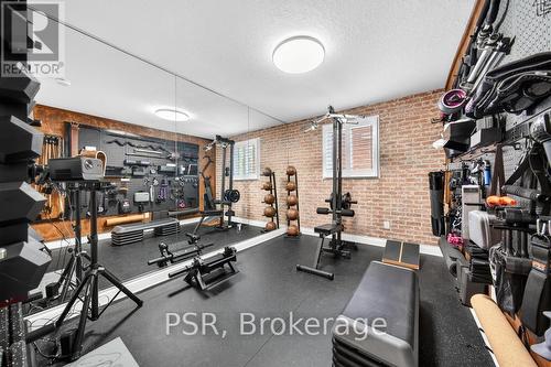 323 Queen Victoria Drive, Hamilton, ON - Indoor Photo Showing Gym Room