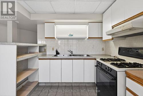 357 Powell Road, Whitby, ON - Indoor Photo Showing Kitchen With Double Sink