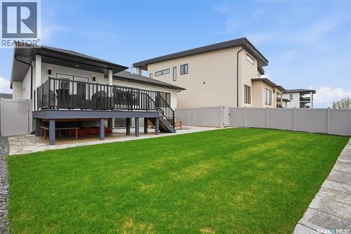 4264 Elderberry Crescent E, Regina, SK - Outdoor With Deck Patio Veranda