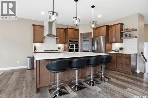 4264 Elderberry Crescent E, Regina, SK - Indoor Photo Showing Kitchen With Upgraded Kitchen
