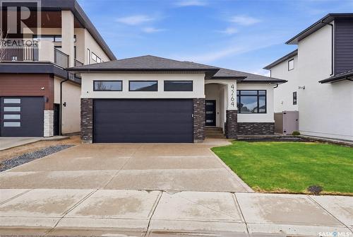 4264 Elderberry Crescent E, Regina, SK - Outdoor With Facade