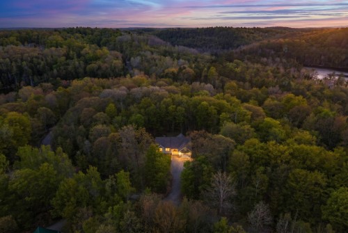 Aerial View - 31 Ch. Champlain, Val-Des-Monts, QC - Outdoor With View