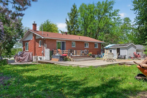 Cour - 2564 Ch. Des Patriotes, Richelieu, QC - Outdoor With Deck Patio Veranda