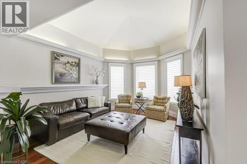 2080 Mckerlie Crescent, Burlington, ON - Indoor Photo Showing Living Room With Fireplace