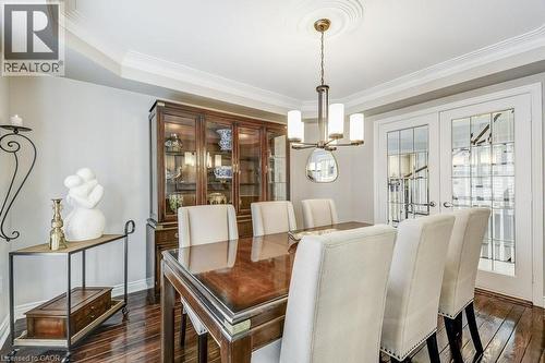 2080 Mckerlie Crescent, Burlington, ON - Indoor Photo Showing Dining Room