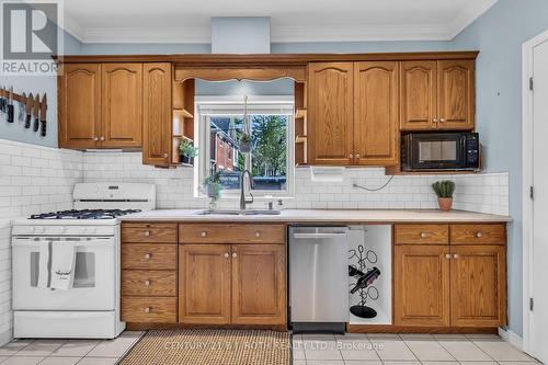 32 Samuel Street, Kitchener, ON - Indoor Photo Showing Kitchen With Double Sink