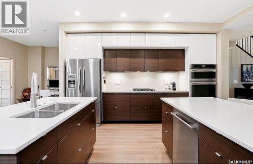 1212 Broadway Avenue E, Saskatoon, SK - Indoor Photo Showing Kitchen With Double Sink With Upgraded Kitchen