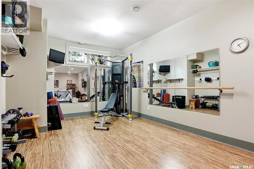 1212 Broadway Avenue E, Saskatoon, SK - Indoor Photo Showing Gym Room